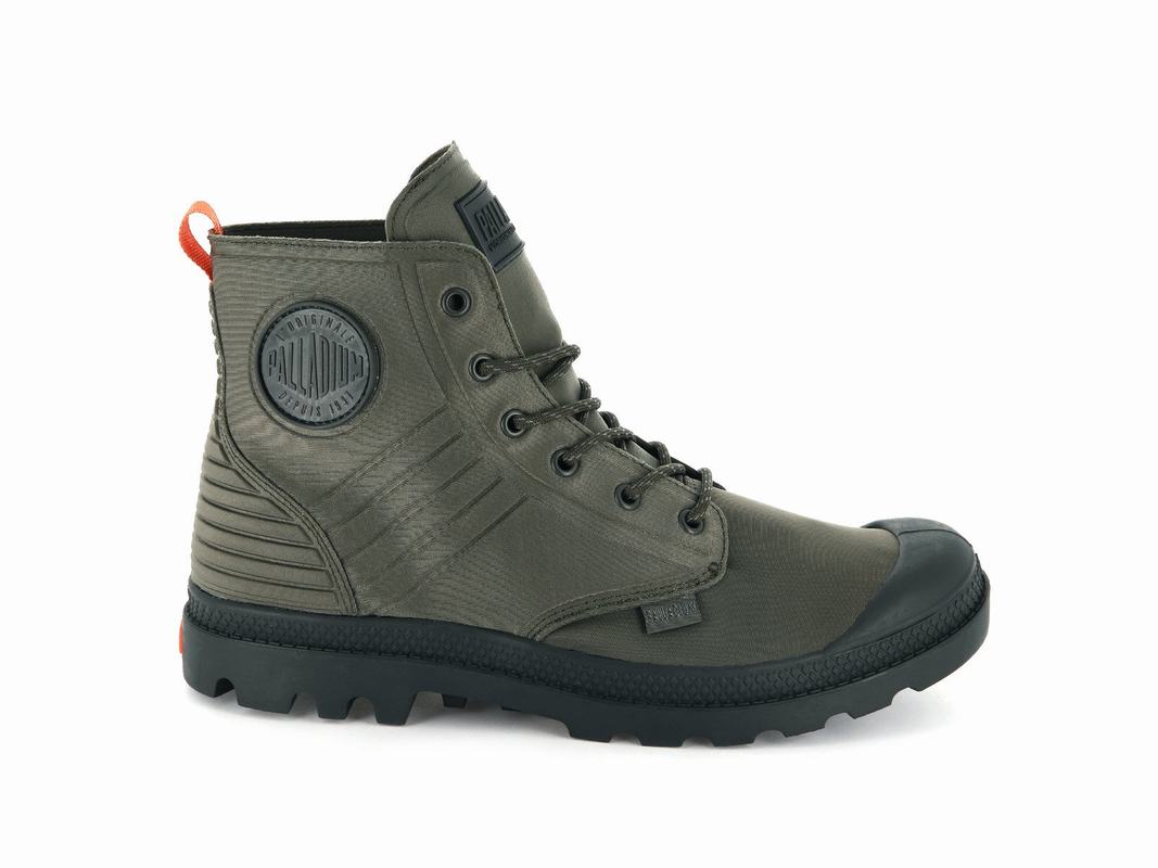 Palladium Pampa Amphibian Damen Stiefel Olivgrün ||035682-AWC||